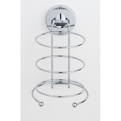 WENKO 20896100-Držák fénu VACUUM-LOC MILAZZO 12x17 cm lesk. chrom