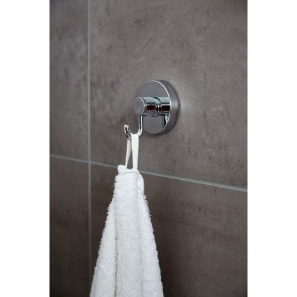 WENKO 20900100-Háček VACUUM-LOC RUND STAH 6x6,7 cm lesk. chrom