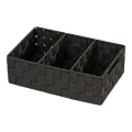 WENKO 20978100 - Organizer ADRIA 32x21 cm černá