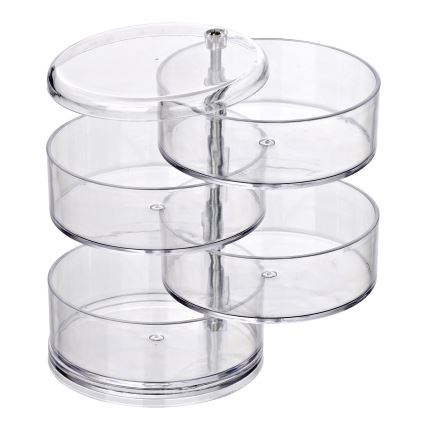 WENKO 20990100 - Organizér TOWER 11,5x17,5 cm čirá