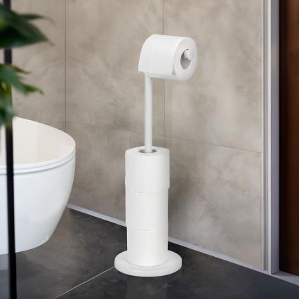 WENKO 21424100 - Držák toaletního papíru 21x55 cm bílá