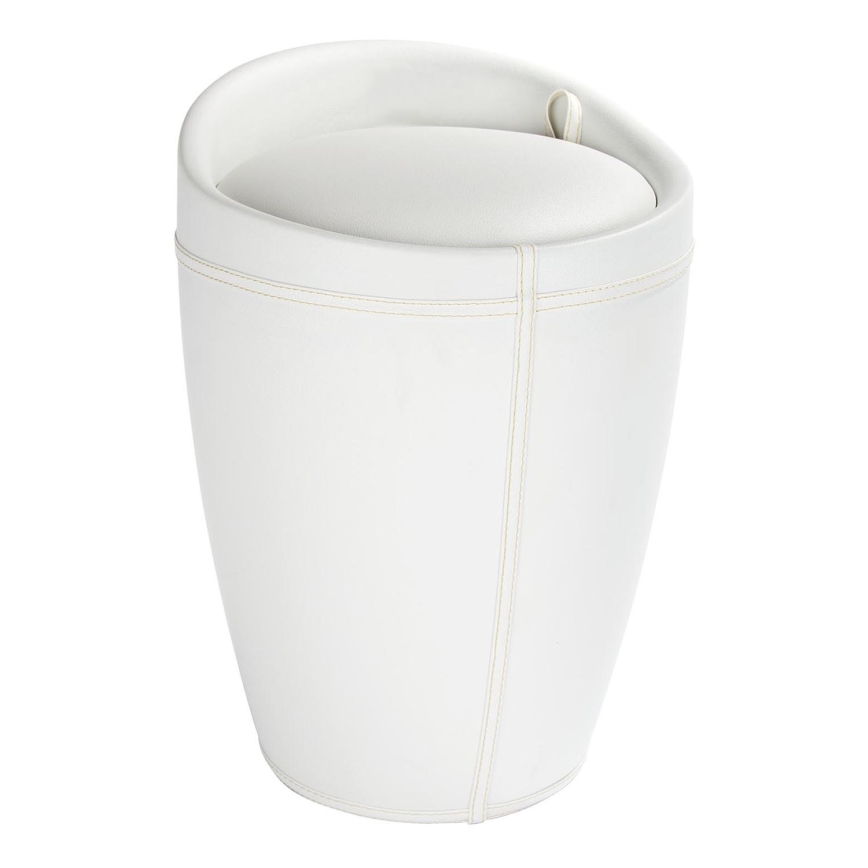 WENKO 21773100 - Stolička CANDY 36x50,5 cm bílá/černá