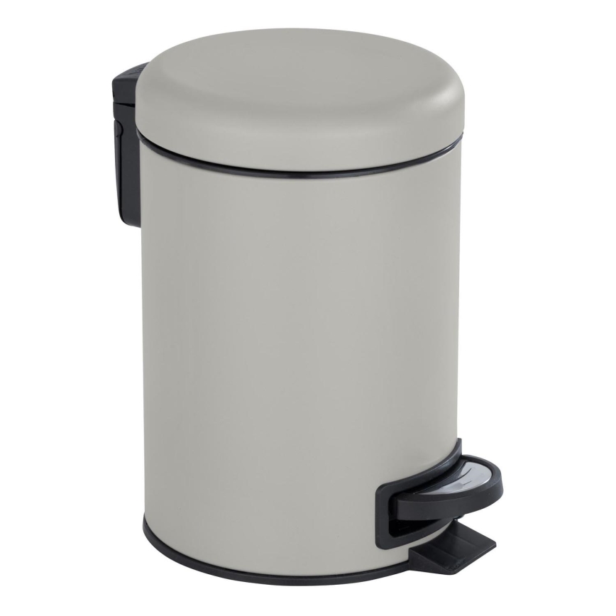 WENKO 22149100 - Koš LEMAN 17x25 cm béžová/černá