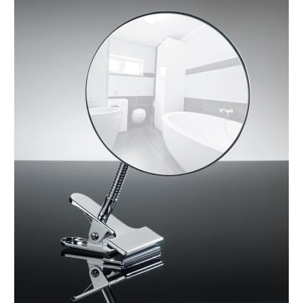 WENKO 22195100 - Kosmetické zrcadlo CLIP 15x27 cm lesklý chrom