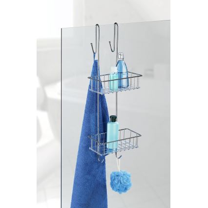 WENKO 22213100 - Stojan ALDO 24,5x70 cm nerez/stříbrná