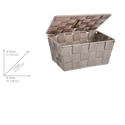 WENKO 22575100 - Koš ADRIA 19x14 cm béžová