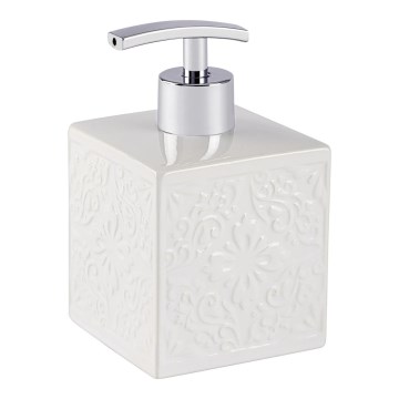 WENKO 22650100 - Dávkovač mýdla CORDOBA 500 ml bílá