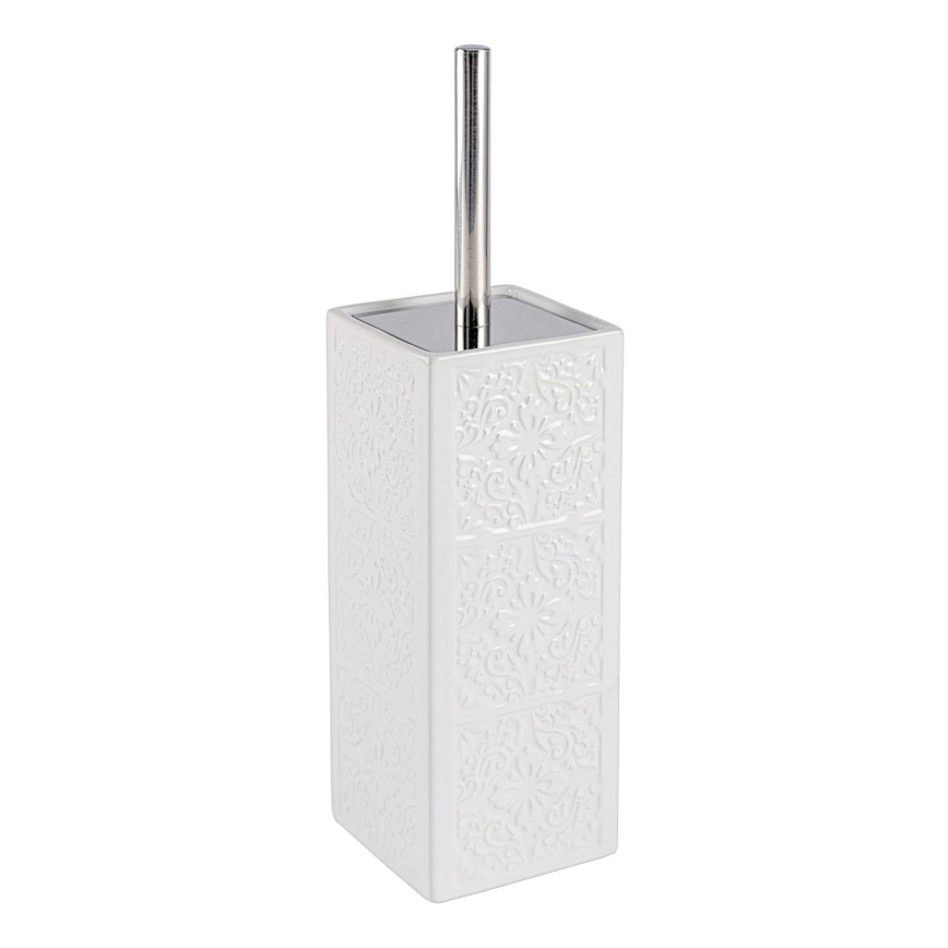 WENKO 22651100 - WC štětka CORDOBA 9,5x35 cm bílá