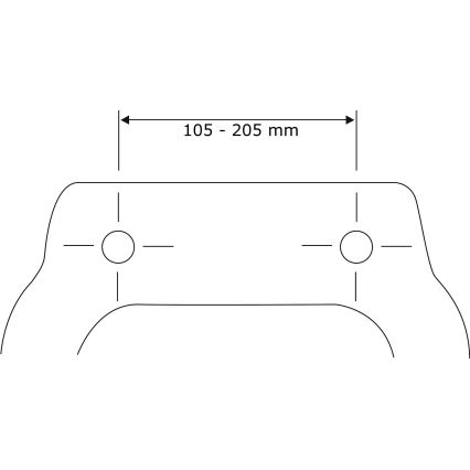 WENKO 22979100-WC sedátko NATURAL BEECH 35,5x42,5 cm hnědá/stříbrná