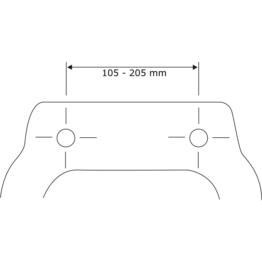 WENKO 22979100-WC sedátko NATURAL BEECH 35,5x42,5 cm hnědá/stříbrná