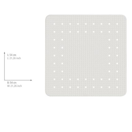 WENKO 23135100-Sprchová podložka MIRASOL 54x54 cm bílá