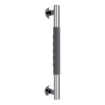 WENKO 23284100-Madlo SECURA 40,5x9 cm nerez/antracit/lesk. chrom