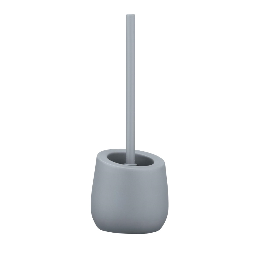 WENKO 23650100 - WC štětka BADI 13,5x38 cm šedá