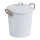 WENKO 23703100 - Koš GARA 24x28,5 cm bílá