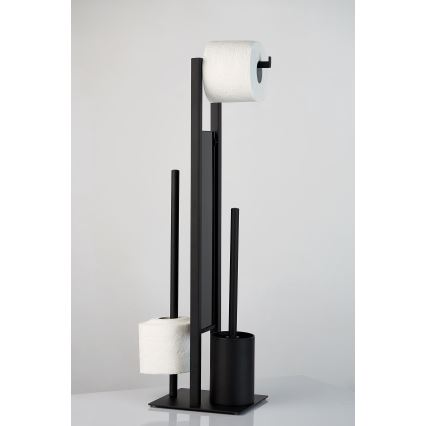 WENKO 23708100 - WC kartáč RIVALTA 18x70 cm černá