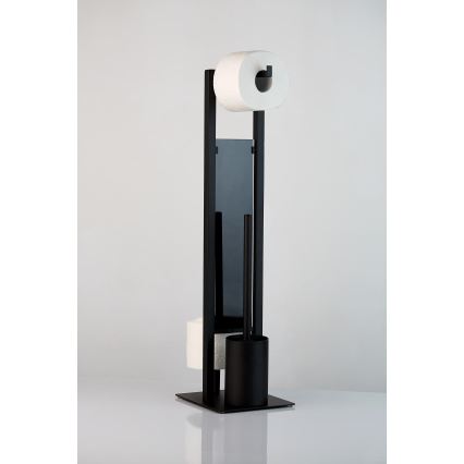 WENKO 23708100 - WC kartáč RIVALTA 18x70 cm černá