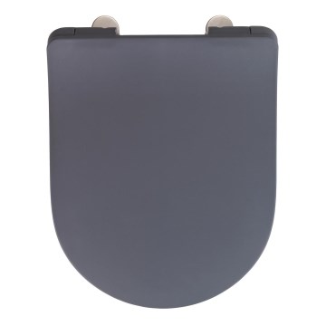 WENKO 23828100-WC sedátko SEDILO 45,2x36,2 cm šedá/stříbrná
