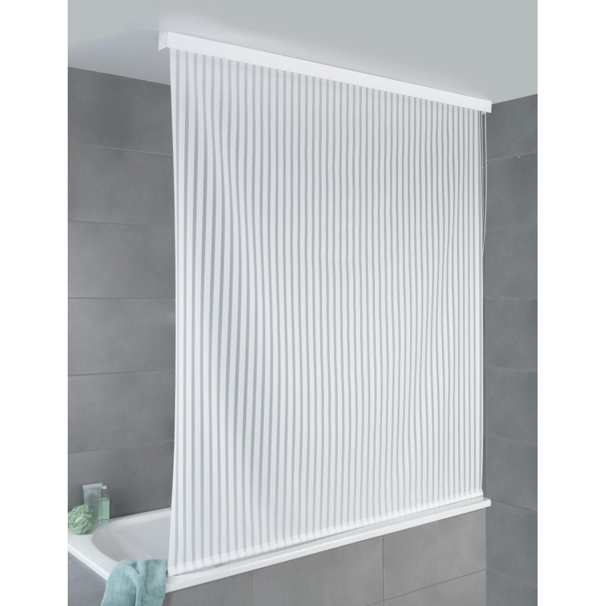 WENKO 23864100 - Sprchová roleta 132x240 cm bílá