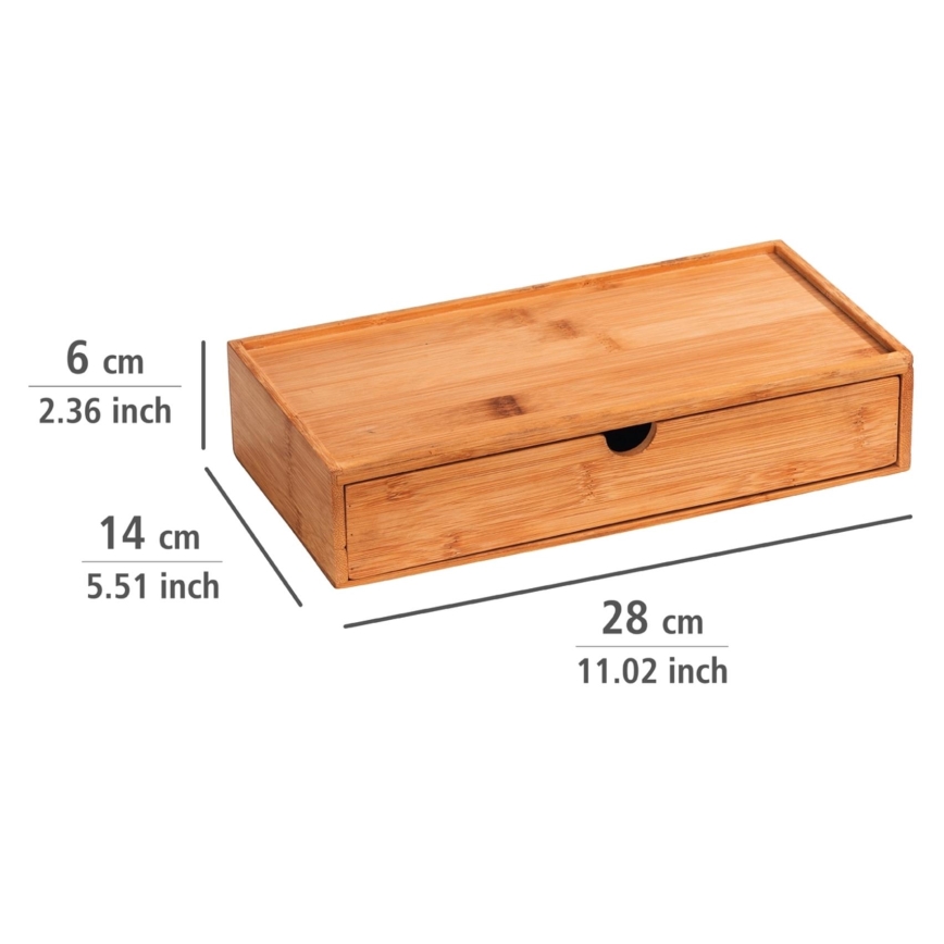 WENKO 23921100 - Box TERRA 28x14 cm hnědá