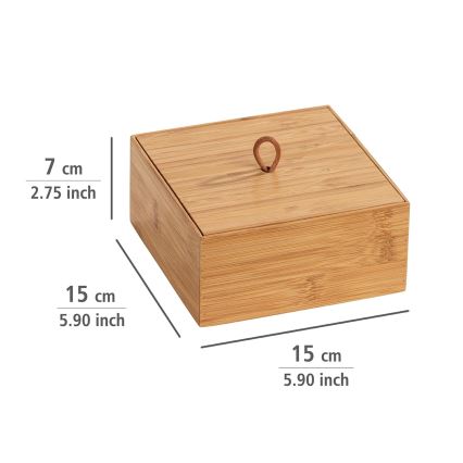 WENKO 23923100 - Box TERRA 15x7 cm hnědá