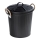 WENKO 24022100 - Koš GARA 24x28,5 cm černá