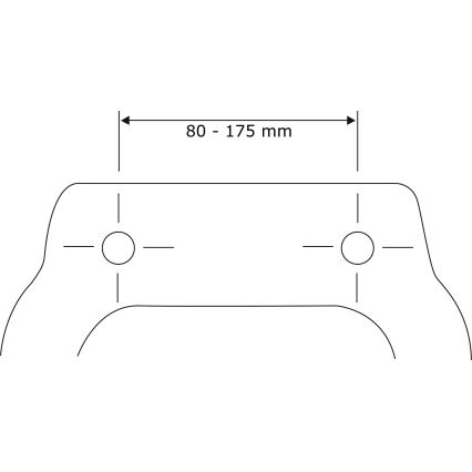WENKO 24082800-Toaletní sedátko DROPLETS 45x38,8 cm pestrobarevná/lesk. chrom