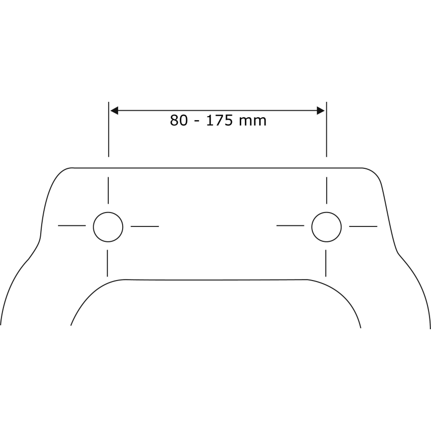WENKO 24082800-Toaletní sedátko DROPLETS 45x38,8 cm pestrobarevná/lesk. chrom