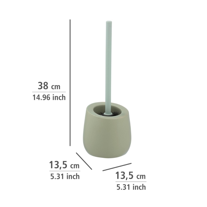 WENKO 24120100 - WC štětka BADI 13,5x38 cm zelená