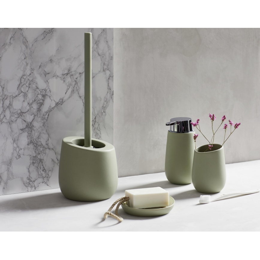 WENKO 24120100 - WC štětka BADI 13,5x38 cm zelená