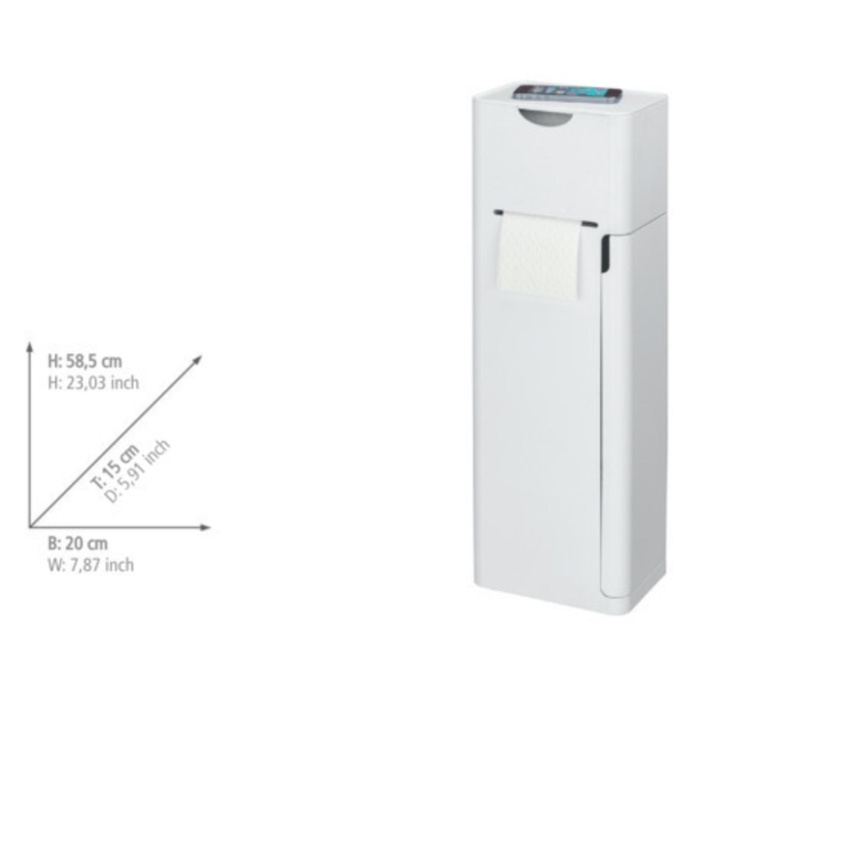 WENKO 24212100 - WC štětka IMON 20x58,5 cm bílá