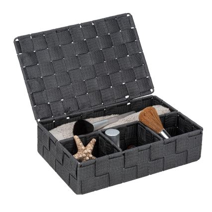 WENKO 24223100 - Koš ADRIA 26x17 cm šedá/antracit