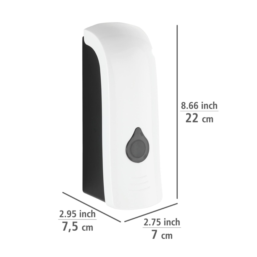 WENKO 24588100-Dávkovač mýdla RANERA 740 ml bílá/černá