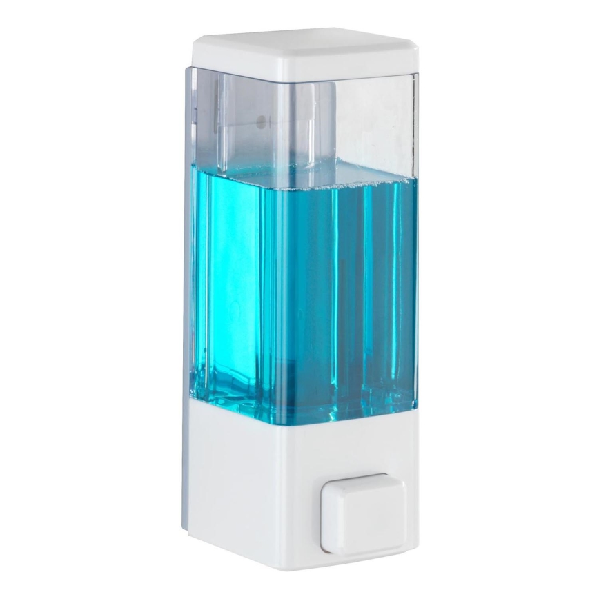 WENKO 24594100-Dávkovač mýdla ISTRES 320 ml bílá/čirá