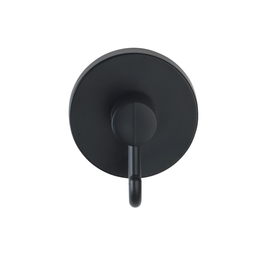 WENKO 24730100-Háček VACUUM-LOC RUND SCHW 6x6,7 cm černá