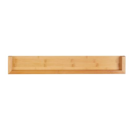 WENKO 24744100 - Polička BAMBUSA 60x9 cm hnědá