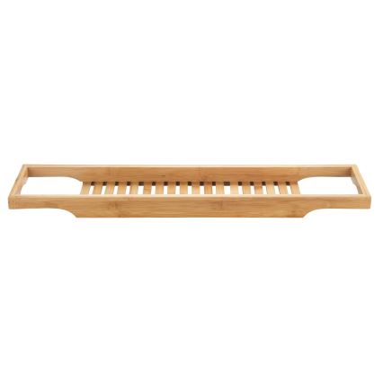 WENKO 24750100 - Polička do vany BAMBUSA 70x16 cm hnědá