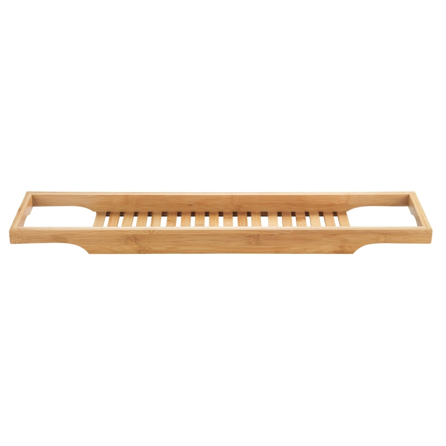 WENKO 24750100 - Polička do vany BAMBUSA 70x16 cm hnědá