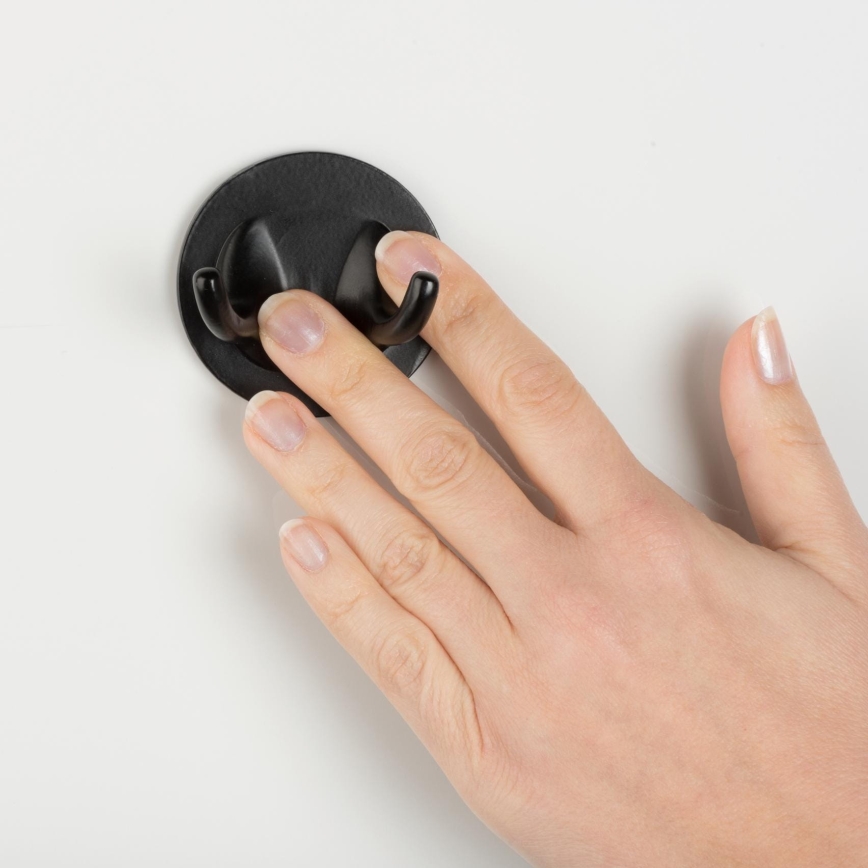 WENKO 24834100 - Stěrka BAMBUSa 24,5x17 cm nerez/černá/hnědá