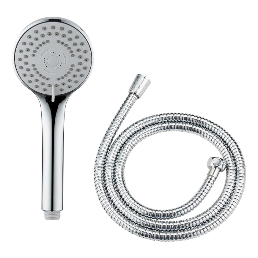 WENKO 24918100 - Sprchová hlavice BASIC LINE 9,5x9,5 cm lesklý chrom/stříbrná