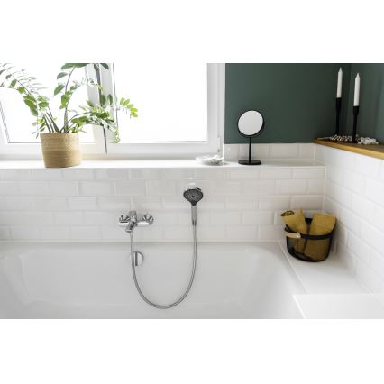 WENKO 24921100 - Sprchová hlavice WATERSAVING SYSTEM 12x12 cm lesklý chrom/šedá