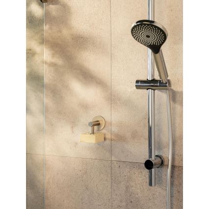 WENKO 24971100-Držák mýdla TURBO-LOC 4,5x7 cm stříbrná