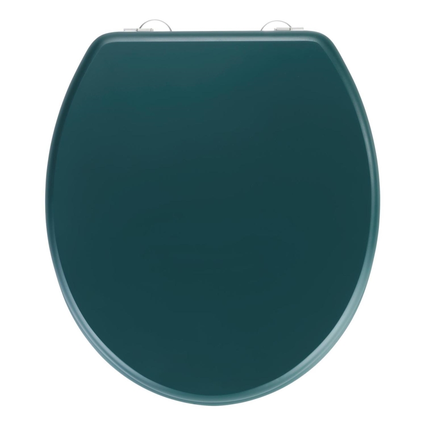 WENKO 25171100-WC sedátko PRIMA 37x41 cm zelená/stříbrná