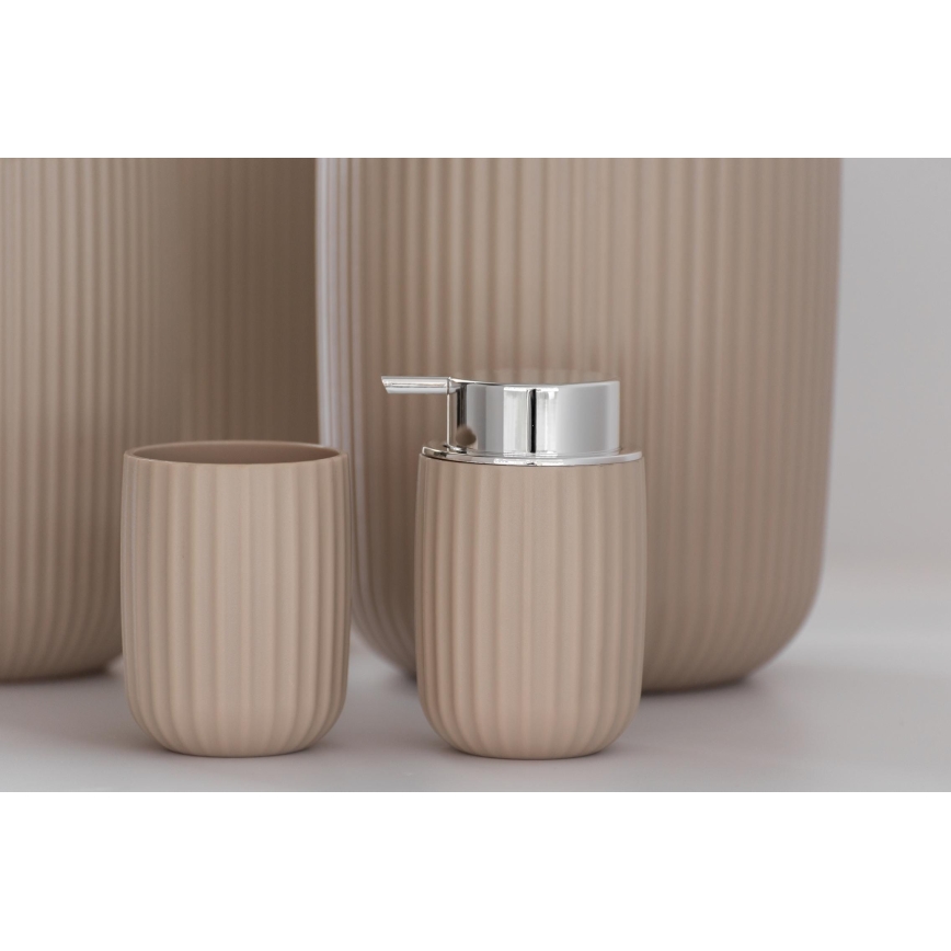 WENKO 25184100 - Dávkovač mýdla AGROPOLI 250ml béžová