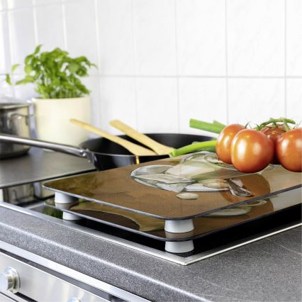 WENKO 2521280100 - Kryt desky 52x30 cm pestrobarevná/šedá/čirá