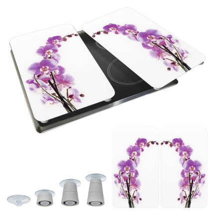 WENKO 2521433500 -Kryt desky ABDECKPLATTE - BLUME/PFLANZE 30x52 cm pestrobarevná