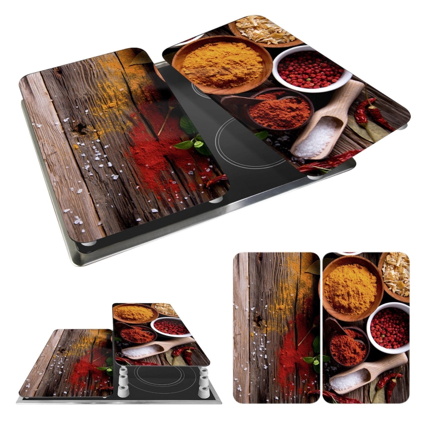 WENKO 2521467100 - Kryt desky 30x52 cm pestrobarevná/šedá/čirá