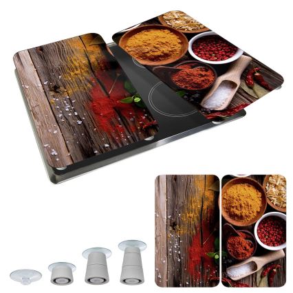 WENKO 2521467100 - Kryt desky 30x52 cm pestrobarevná/šedá/čirá