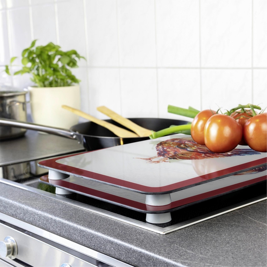 WENKO 2521471500 - Krycí deska ABDECKPLATTE - GRAFIK 30x52 cm pestrobarevná