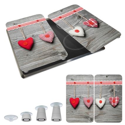 WENKO 2521481100 - Krycí deska 30x52 cm pestrobarevná/šedá/čirá