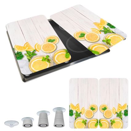 WENKO 2521512500 -Krycí deska ABDECKPLATTE - LEBENSMITTEL 30x52 cm pestrobarevná